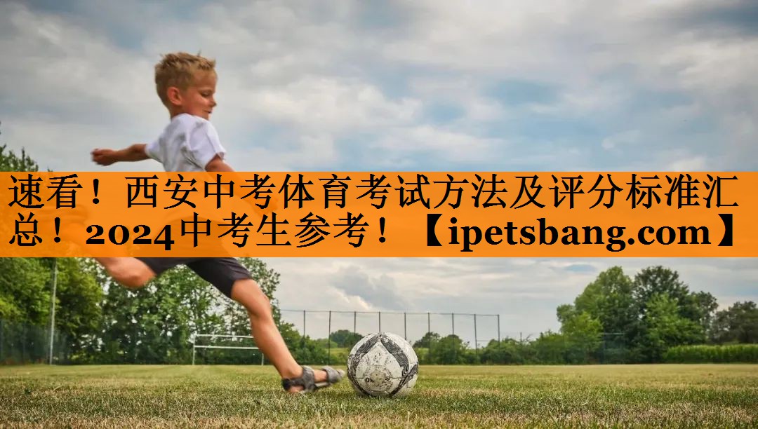 速看！西安中考体育考试方法及评分标准汇总！2024中考生参考！