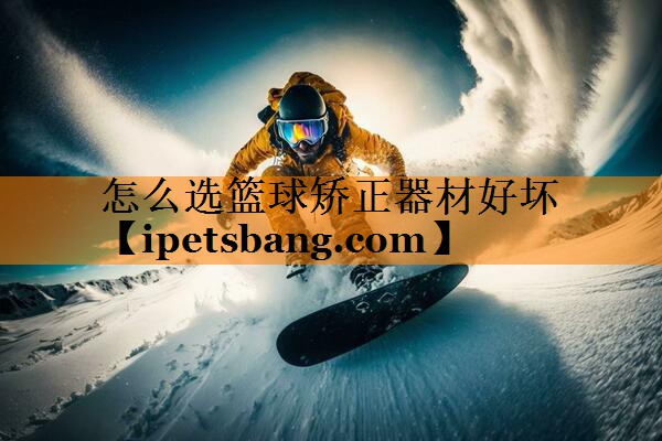 怎么选篮球矫正器材好坏