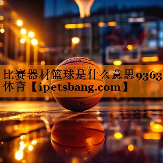 比赛器材篮球是什么意思9363体育
